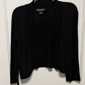 Jessica Howard Classic Black Cardigan